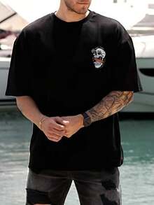 Camisetas de hombre - Negro - Ver 2