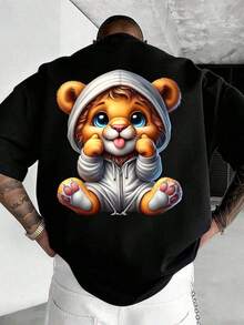 Camisetas de hombre - Negro - Ver 3
