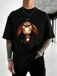 T-shirts för män - Svart - Visa 2
