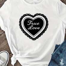 Camiseta Corazones de Conversación, Camiseta Día de San Valentín, Camiseta Sé Miyo, Camiseta Corazón de Caramelo, Camiseta Regalo de San Valentín, Camiseta Corazón, Camiseta Amor, Camiseta C - negro - Ver 2