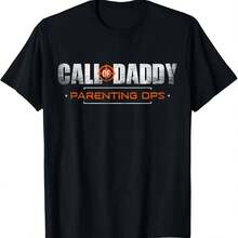 Gamer Dad Call Of Daddy Parenting Ops Funny Father's Day T-Shirt - 彩色 - 查看 1