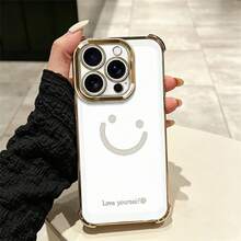 Nada Carcasa celular diseño moderno con protección completa contra caídas y rasgos, apta para múltiples modelos móviles como serie  5 hasta  17 Pro Max incluyendo Mini, Plus, Pro, Pro Max y 16e,  Galaxy serie A y S con A03,A04,A04e,A05,A06,A12,A15,A22,A32,A34,A35,A54,A55,S23,S24 Ultra, celulares  Moto G52,G54,G84, dispositivos  Poco C40,C65,M5s,M6 Pro 4G,X5,X6,X6 Pro y Redmi 9A,A3,Note 11 4G, funda cómoda duradera ideal para uso cotidiano personal - dorado - Ver 4