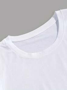 Men Outdoor Tees & Tanks - 白色 - 查看 3