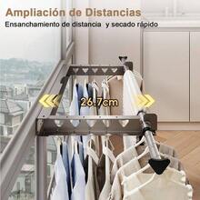 Lifting/Electric Clothes Drying Racks - Marron - View 2