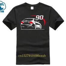 Camiseta para fanáticos de e90 m3 320 325 330 335, camiseta holgada informal de verano con cuello redondo para hombres - Multicolor - Ver 1