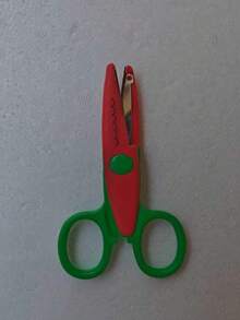 NeeDoh Colorful Decorative Craft Scissors Set, ABS Resin Non-Slip Handle, Paper Cutting, Scrapbook Card Making, DIY Art Pattern Design - Scissors 1 - View 12