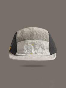 1pc Men's Outdoor Quick Drying 5-Panel Baseball Hat, With Breathable Holes, Lightweight And Breathable, Suitable For Outdoor Camping, Cycling . - Multicolor - View 7