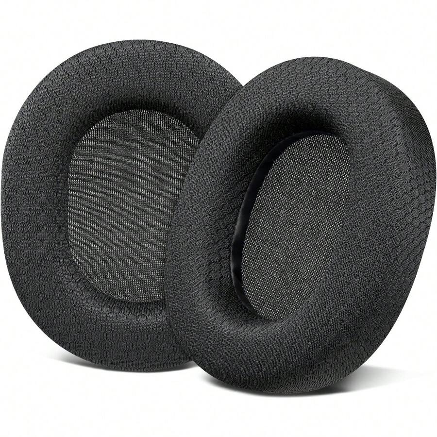 High-Density Foam Ear Pads Replacement For Arctis 7/Pro/9/9X/5/3/1/Prime/7+/7P/7X Series (Not Compatible With Nova), Black