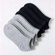 10/20 Pairs Unisex Boat Socks, Solid Color, Odor-Resistant, Summer Short Socks, Casual Low-Cut Socks, Gift Socks, Autumn/Winter/Spring/Summer Styles (20/12/10/6 Pcs) - Multicolor - View 3