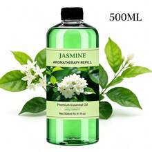 500ml/16.91oz 大容量精油補充液，多款香味可選，獨家香氛配方，適用於擴香機、加濕器、空氣淨化器及其他設備，適合辦公室、居家、車內與飯店環境，持久清新除臭，精美禮品首選 - 大容量500ML奢華香氛系列 - 查看 18