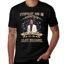 Camiseta clásica Cliff Richard más vendida, camisa personalizada, camisas de moda, camisetas de gran tamaño, camisetas vintage para hombre, camisetas vintage - Multicolor - Ver 1