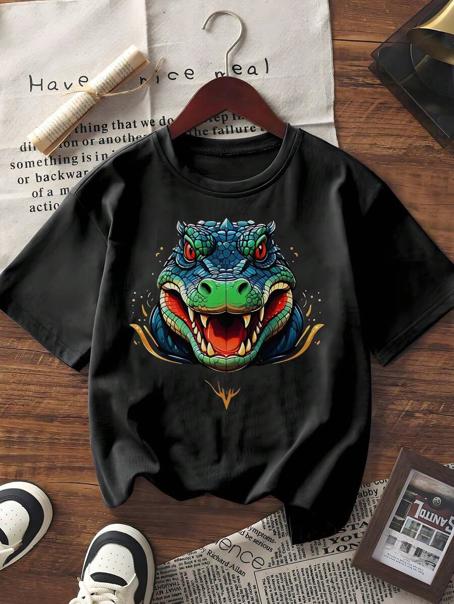 Men T-Shirts - Black - View 1