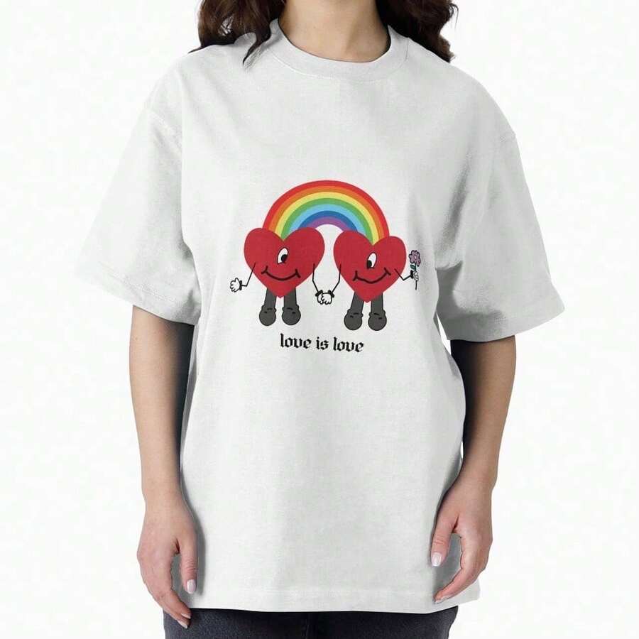 Camiseta Unisex Negra Casual 100% Algodón Estampada de Manga Corta (Corte Regular) (112) - Blanco 19 - Ver 1