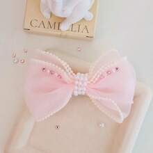 Clip BB hecho a mano para mascotas, Clip para el pelo, diadema con lazo para gato de pelo largo, decoración de corazón rosa para perros Malzis, accesorios para perros pequeños - 13 - Ver 6