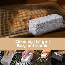 3/2/1 Multifunctional Barbecue Cleaning Brick Set, Multifunctional Grease Cleaning Brush, Outdoor Picnic Cookware And Barbecue Tools, Suitable For Cleaning Stoves And Barbecue Nets - A - View 7