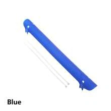 Colorful Plastic Protective Cover For Bicycle Chain, 1 Piece, Anti-Corrosive And Wear-Resistant Chain Protector, Cycling Accessory - Blue - View 1