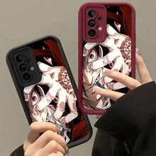 Funda de Teléfono de Anime A-Alucard Hellsing para for  Galaxy A17 A16 A26 A36 A15 A25 A35 A55 A14 A24 A34 A54 A13 A23 A33 A53 A73 A12 A22 A32 A52 A51 A71 A06 A05S A04S A03S con Protección de Lente Escalonada Carcasa Suave Funda Cubierta Trasera - Color mezclado 2 - Ver 5