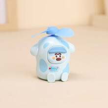 カートゥーンゴラムホームミニUSBハンドヘルドファン 子供用ミニポータブルファン ビジネスギフト 工場卸売 - 9273G ブルー - チェックする 2