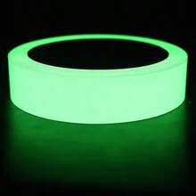 1/5roll Glow-In-The-Dark Tape, Waterproof Glow Tape - Reflective Stickers, Luminous Tape, Reflective Strips, Home Decor, Classroom Decor, Party Decor, Holiday Decor, DIY Decor - Multicolor - View 10