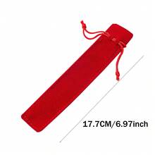 Funda para bolígrafo con cordón aleatorio de 1/5/10/20 piezas, previene arañazos, desgaste y abolladuras para bolígrafos, lápices ópticos o accesorios pequeños, adecuada para almacenar un solo bolígrafo, lápiz labial, brocha de maquillaje, joyas, unidad USB y otros artículos pequeños y delgados. Perfecta para uso diario, viajes o viajes de negocios, cumpleaños, aniversarios, vacaciones o regalos corporativos, temporada de regreso a la escuela - multicolor - Ver 7