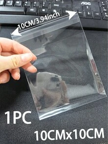 透明多尺寸自封式塑膠烘焙袋，可重複使用塑膠袋，適用於餅乾、糖果、烘焙食品、派對禮品包裝 - 查看 13