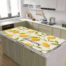 1pc Dish Drying Mat, Coffee Machine Mat, Watercolor Lemon Branch & Leaf Print Polyester Fiber Absorbent Mat, Durable Water-Absorbing, Suitable For Dining Table, Cafe And Other Scenes, Multi-Purpose Drainage Mat, Home Gift, Tabletop Decor - XYLSD-501 - View 11