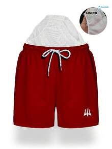Mercer Haus Mens Summer Trees Swim Trunks, Quick Dry Beach Shorts With Mesh Lining, Elastic Drawstring Waist, Pockets, 3D Print Vacation Shorts - Multicolor - View 4