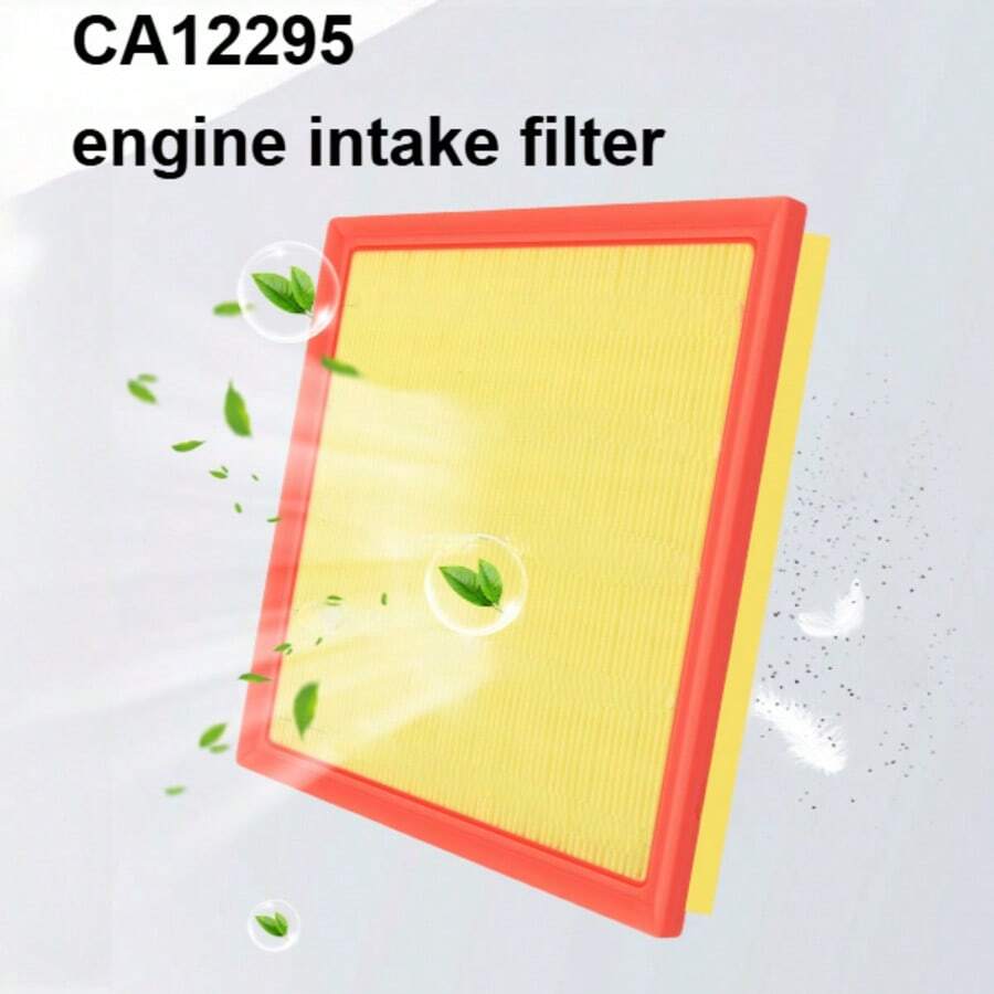 TRTY CA12295 引擎進氣濾清器，冷空氣濾清器替換件 GP295，OE:16546-AA16A。適用於 Subaru Crosstrek、Forester、Outback、Impreza、Ascent、Legacy、WRX、Outlander PHEV 汽車零件，適用於部分 2017-2025 年式硬式扁平濾清器，亦是理想的節日與生日禮物