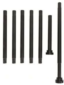Adjustable Curtain Rod Bracket - No Drilling, No Nails Installation, Space-Saving Design, Suitable For Bathroom And Kitchen Storage Organization - A - View 8