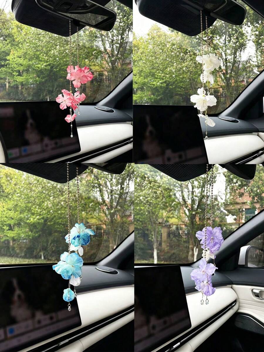 花朵造型汽車吊飾裝飾