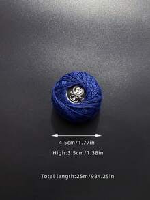#8 Soft Color Lace Crochet Yarn, Single Roll 25m Soft Yarn, Suitable For Coasters & Home Decor Accessories Crochet, Lightweight Yarn, Healing Style Home & Winter Cabin Handmade First Choice - Lace Thread - View 12