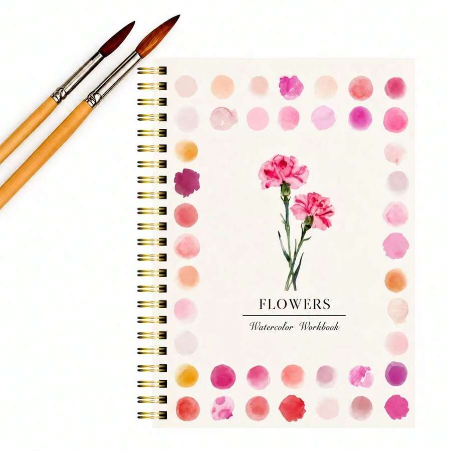 Watercolor Painting Book For Beginners - Easy To Color, New Watercolor Painting Book Specially For Beginners,Enhancing Creativity, Beautifully Designed - Single Piece - View 1