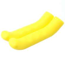 Fundas para manijas de freno de bicicleta hechas de material TPR, fundas antideslizantes para bicicletas de montaña, protectores de manijas de  para ciclismo, accesorios de bicicleta duraderos y cómodos. - Negro - Ver 7