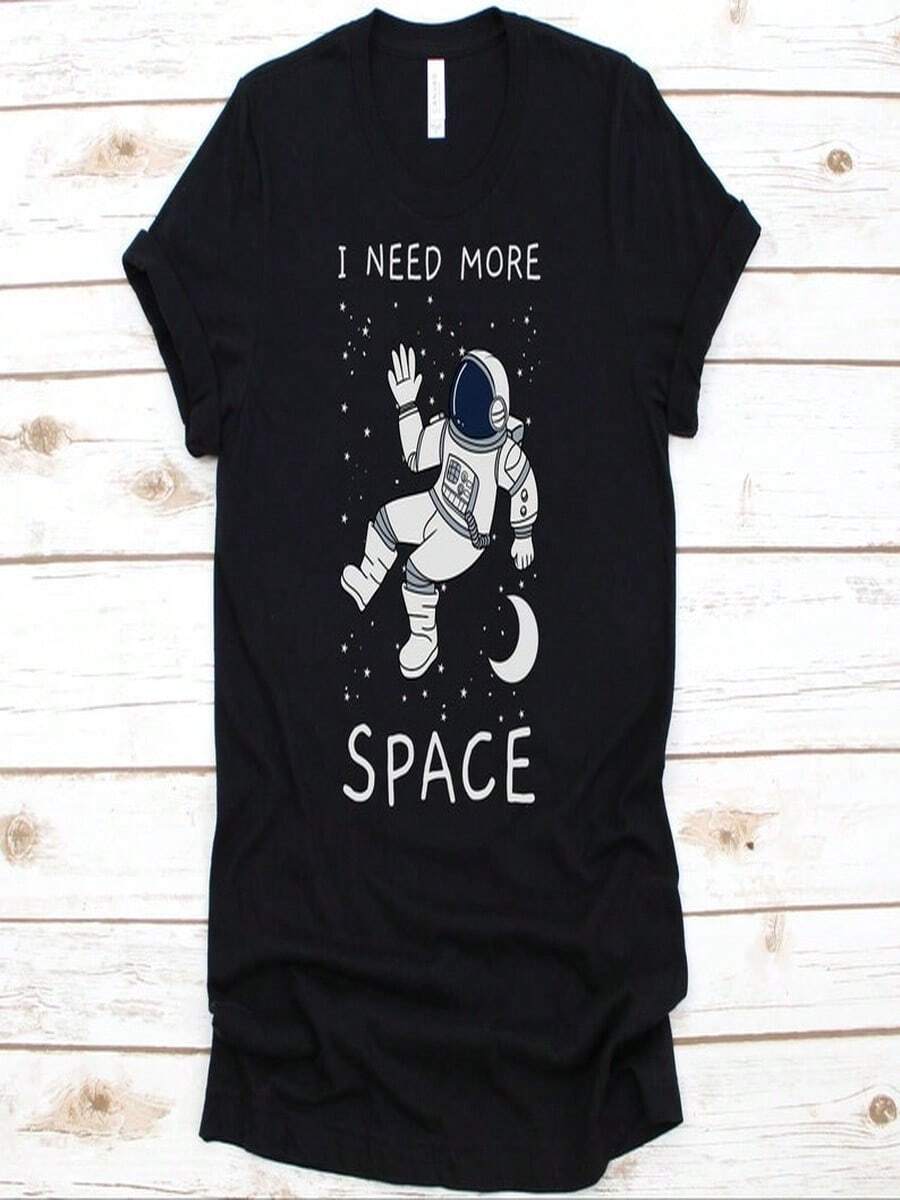 Women T-Shirts - Black - View 1