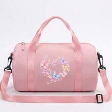 1pc Large Travel Bag, Gym Bag, Lightweight Hand-Carry Luggage Bag, Yoga Bag, Large Capacity Outdoor Business Trip Travel Storage Bag, Shoulder Bag - Multicolor - View 5