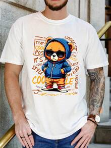 Camisetas de hombre - Blanco - Ver 3