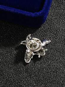 1件復古蜜蜂胸針套組，鍍銀鍍金昆蟲胸針，復古金屬徽章，適合男士與女士，父親節/西裝裝飾，適用於帽子、牛仔褲、圍巾、披肩、毛衣和開襟衫 - 彩色 - 查看 8