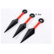 1pc/Set Kunai Cosplay Props, Anime Throwing Knives, Plastic Toy For Halloween, Party, Fans Collection - Multicolor - View 7