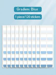 1 Pack Large 60/Medium 120/Small 240Pcs Semi-Transparent Index Tabs, Writable Reusable Adhesive File Flags, Colored Page Markers For Reading Notes, Book Index & Document Classification School Supplies - Medium 120 Pieces - View 10