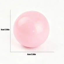 1pc Large Slow Rebound Squeeze Ball, PVC Sensory Stress Relief Plush Ball, OPP Packaging Gift, Stress Ball, Decompression, Adult Moisturizing Novelty Stress Relief, Birthday Gift, Party Decoration, Gift Box Accessory - Multicolor - View 8
