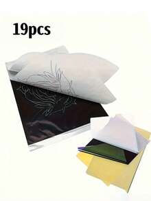 Professional Tattoo Transfer Paper, High-Quality Tattoo Pattern Transfer Paper, Easy Tattooing, Advanced Thermal Carbon Copy Paper, Durable And Seamlessly Compatible With Tattoo Supplies - Multicolor - View 22