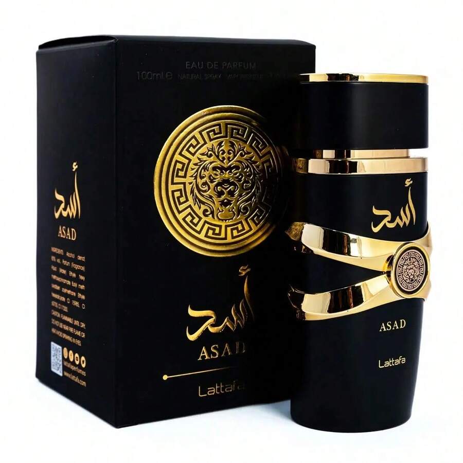 SENDME Latta Perfumes Asad For Unisex Eau De Parfum Spray, 3.4 Ounce - Warm & Spicy - View 1