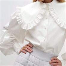 Women Blouses & Shirts - 淡粉紅色 - 查看 8