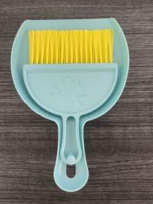 1PC Mini Dustpan And Brush Set, Small Handheld Cleaning Broom, Desktop Keyboard Pet Hair Sweeping Tool, Portable Household Desk Cleaner For Home Office,Color & Style Sent Randomly - Desktop Broom - View 11