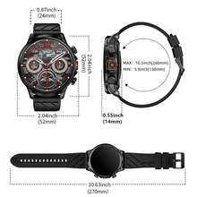 LOKMAT APPLLP 8 PRO 4g Smart Watch 1.85 HD Large Round Screen HD Camera Heart Rate Blood Oxygen Breathing Health Function Detection Can Insert 2G/3G/4G/5G Phone Card Support WiFi Internet Access APP Download Android System 8.1 - APPLLP 8 PRO Silver - View 13