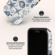 VESPOP Y2K Double-Layer Shockproof Phone Case, Glossy Design, Vibrant Colors, Compatible With IPhone 17/16/15/14/13 Pro Max, Galaxy S26/S25/S24 Ultra, Pixel 10/9/8 Pro - Mixed Color 1 - View 6