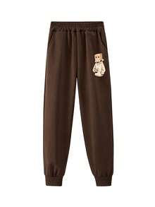 2pcs Set Suitable For Teenage Boys, Crew Neck Sweatshirt And Elastic Waist Pants Set, Printed With Cardboard Head XX Eyes "GOOD PERSON" Graffiti Style Cartoon Character Print Crew Neck Sweatshirt + Cuffed Sweatpants Set, Suitable For Autumn/Winter Daily Wear - Multicolor - View 7