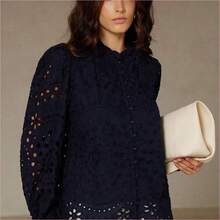Women Blouses & Shirts - Blue - View 6