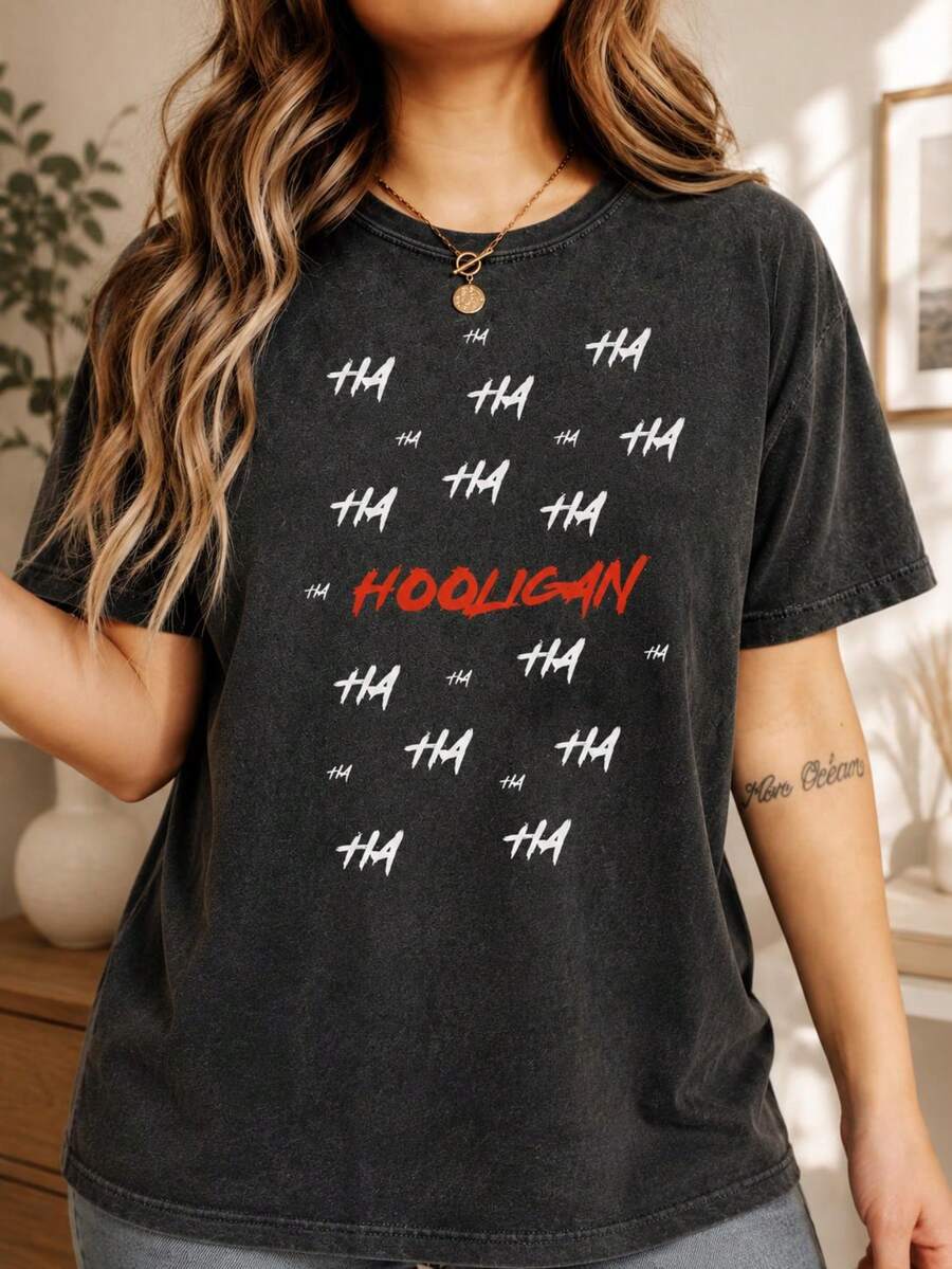Women T-Shirts - 黑色 - 查看 1