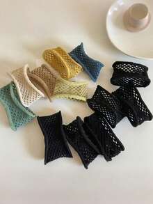 2/6Pcs Adjustable Non-Slip Sleeve Garters, Elastic Reusable Cuff Tightener, Unisex Seamless Fastener For Suits Shirts Hanfu, Practical Gift For Men Women - Anti-slip Strips - View 3
